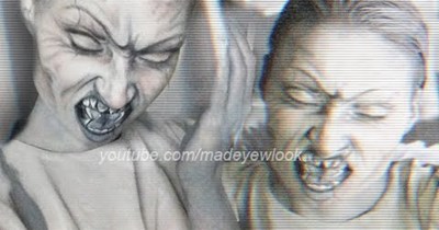 Weeping Angels Makeup Tutorial