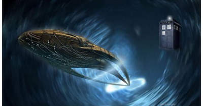 Of All The Wormhole's In All of Space and Time, You Fly Into Mine