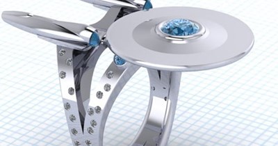Boldly Go Into Marriage with This Enterprise Ring