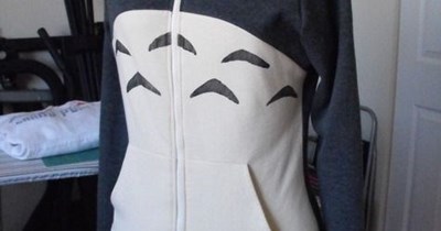 DIY Totoro Hoodie