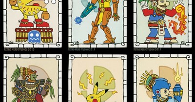 Talented Tuscon-Based Artist Sita Navas Gives 'Smash 4' Characters Mayan Styled Makeover 