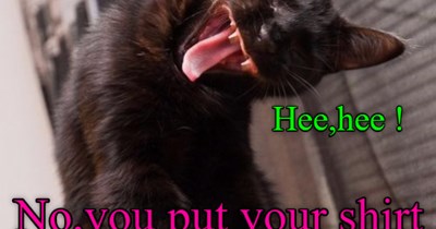 Hee, hee!