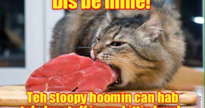 Dis be mine!