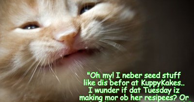 Popular Skolar Tiny Tina iz puzzled by all teh stranje ebents ockurring at KKPS..