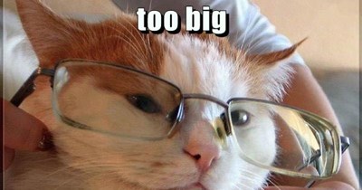 No glasses for you