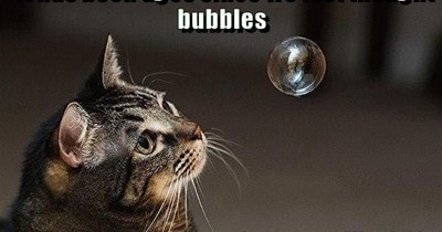A thought bubble