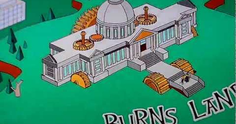 a song of ice and fire Game of Thrones mr burns opening the simpsons Video Westeros - 35050497