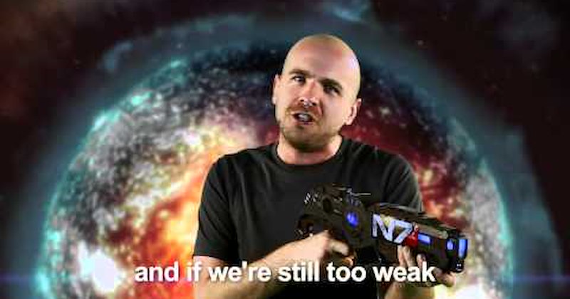 commander shepard disappointed FAIL mass effect parody song Video - 36851713