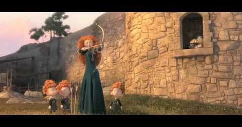 archery brave clip cookies kids merida movies pixar Video - 37150721