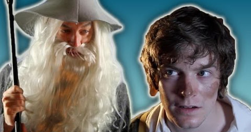 Bilbo Baggins movies peter jackson sketch The Hobbit Video - 40962561