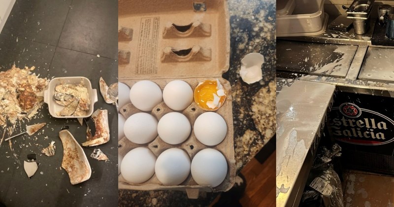 FAILS cooking dinner kitchen mildly infuriating food funny delivery Lifestyle - 44561157