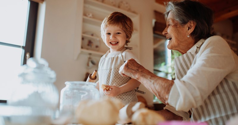 Family toddler grandma - 44815109