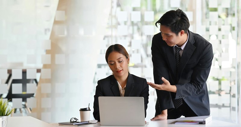 Employee ignores coworker's reminder of approaching project, then blames coworker when she submits project with missing data: ‘Why didn't you remind me again?’