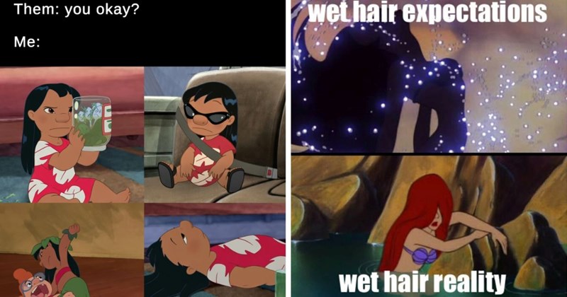 relatable memes childhood disney princesses disney memes funny memes walt disney Nostalgia - 45010693