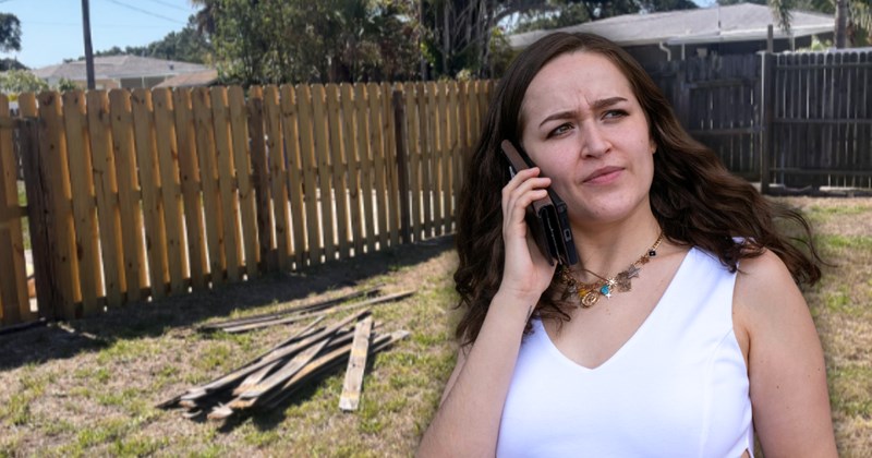 dogs neighbors fence pay back Neighbors - 45383941