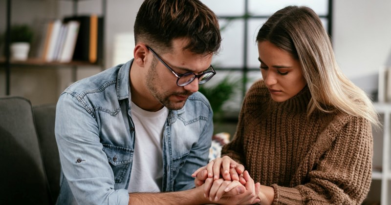 Burned-out 25-year-old interviews for new job behind his partner's back despite her protests about the potential work hours, he claims: ‘She is lacking support for this change’