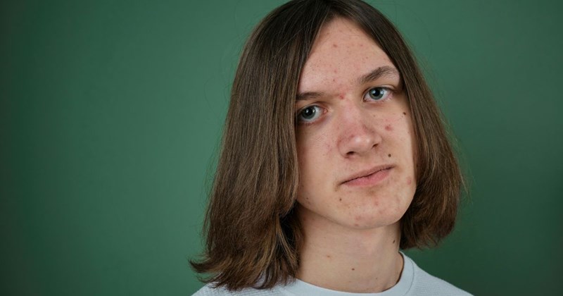 A teenager who was willing to cut his hair short to secure an after-school job at a grocery store.
