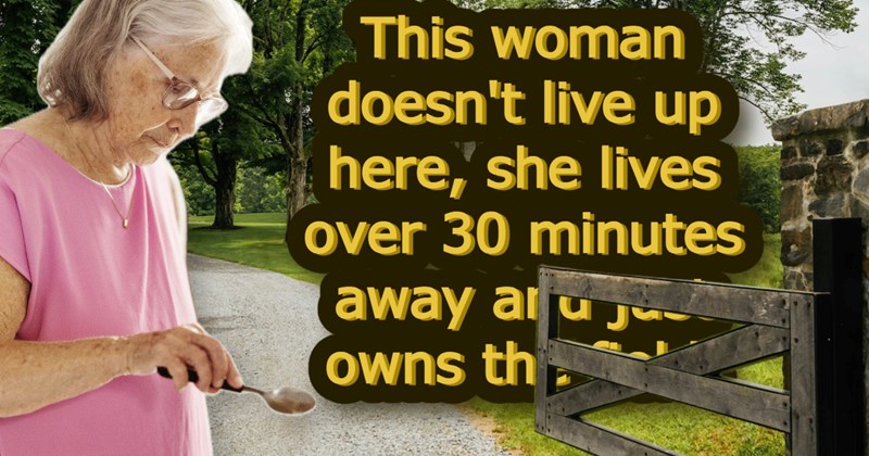property owner rural country life modern living neighbor conflict property dispute property line Neighbors - 46010373