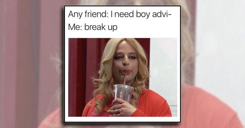 boyfriend therapist humor besties dump him therapy relationships girlfriend self improvement comedy mental health self care breakup funny dating Relationships - 46017285