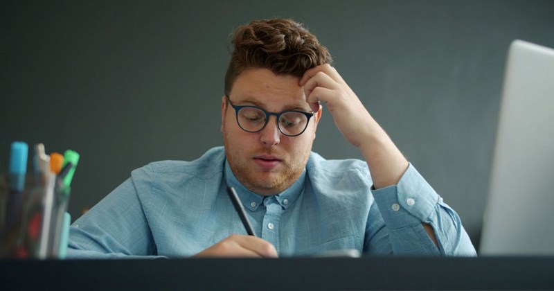 A stressed, young high school teacher who considers himself a failure, even though most of his students passed the AP Literature Exam he prepared them for. 