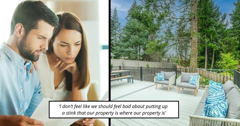 neighbors fence Bad Neighbor entitled people Neighbors - 46098181