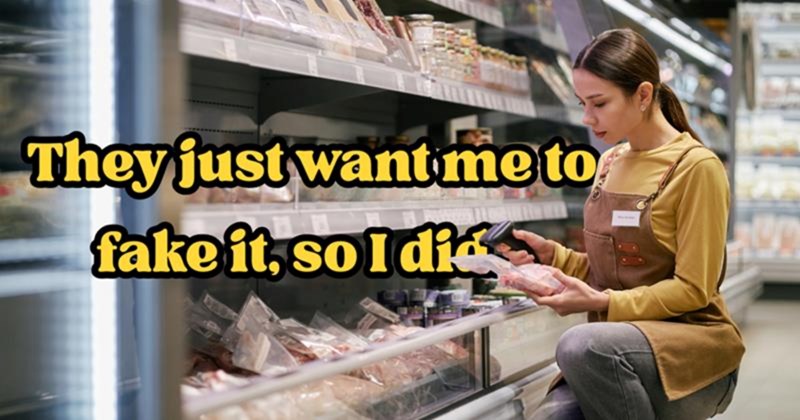 supermarket boss worker workplace-stories employee manager job retail overworked-employees workplace Workplace - 46151941