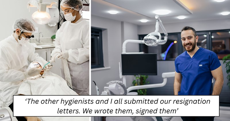 dental clinic employees PTO overworked-employees quitting Workplace - 46435845