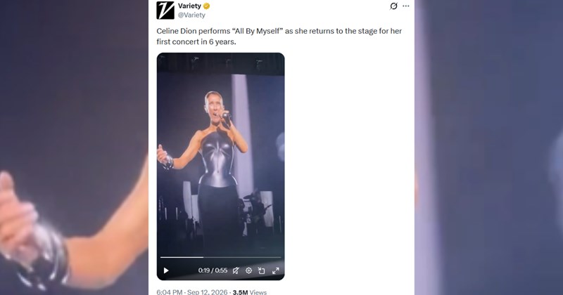 Celebs artists performing Music concerts Twitter Thread singing artist celine dion singers theaters Stage performance - 46792709