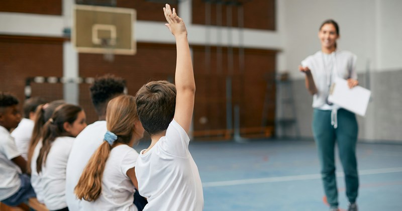 school sports children sports semester elementary school teacher teacher pe teacher back to school workplace gym teacher fall Workplace - 46824453