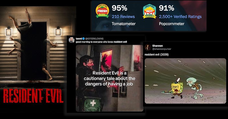 horror movies new release fan reactions spooky season gaming movies fandom gamers zach cregger film resident evil Fandom record breaking - 46861573