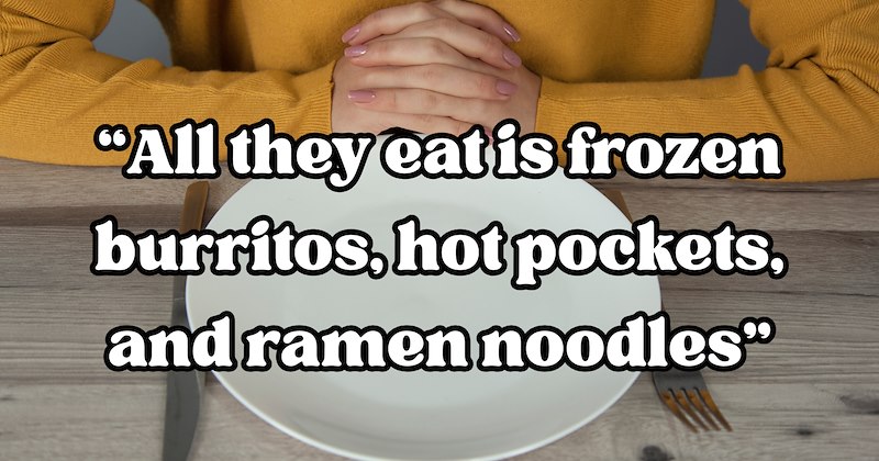 landlord cooking tenant dinner family renting food Renters apartment Landlords - 46941189