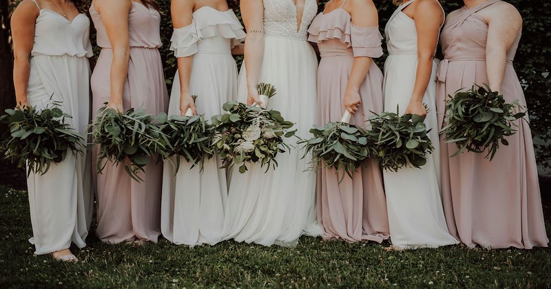 bride bridesmaids wedding Maid Of Honor aesthetic Weddings - 46970885