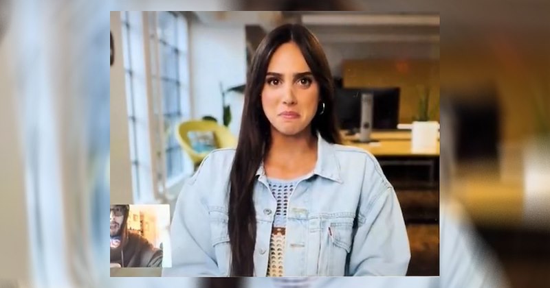 An AI recruiter conducting a job interview