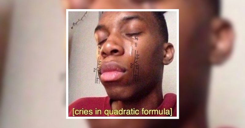 mathematics funny memes math memes math exams Memes maths comedy blue math funny math problems algebra Funny Memes - 47064837