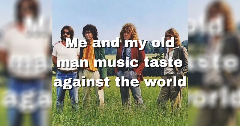 queen led zeppelin relatable memes funny memes 70s pop culture Memes 80s twitter memes meme baby boomers boomer nostalgia rock music silly funny tweets nostalgia memes funny Funny Memes - 47108357