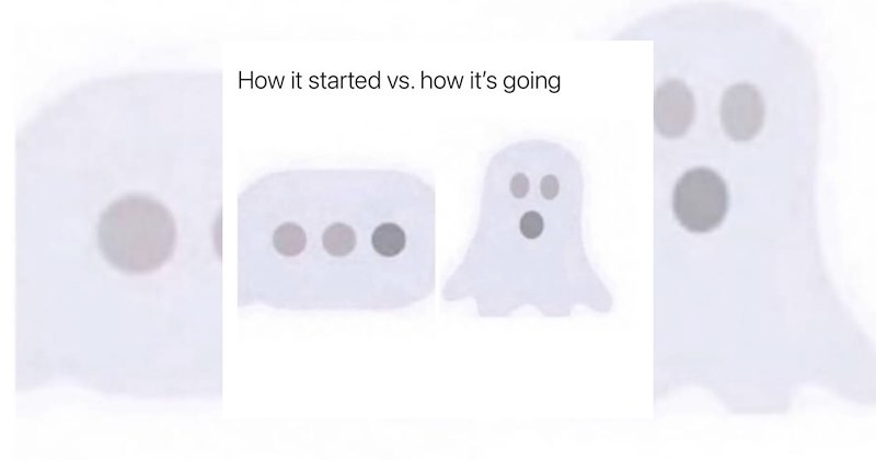 The modern ghost doesn’t pull your sheets; they watch your stories  As the year approaches its end, people often look back on what they’ve been doing. The fall is a pretty nostalgic time for most of us. As the days get colder and we spend more time inside, we take stock of our lives, and that’s when old chats and photos come into question