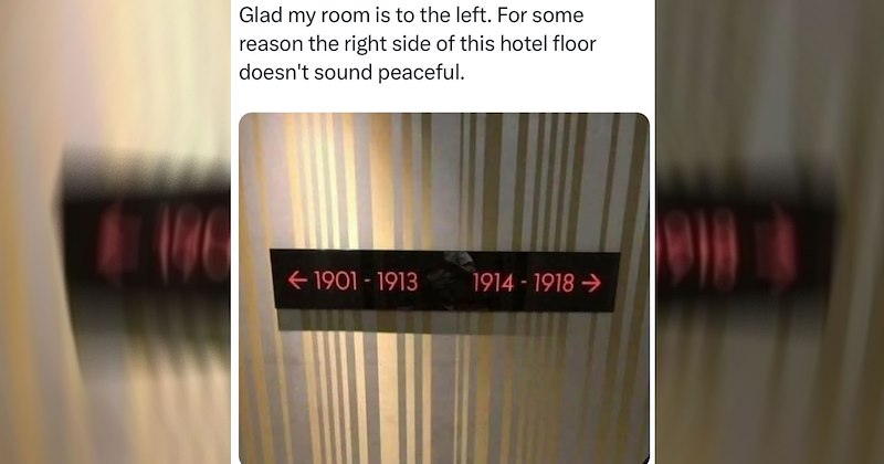 Hotel room numbers