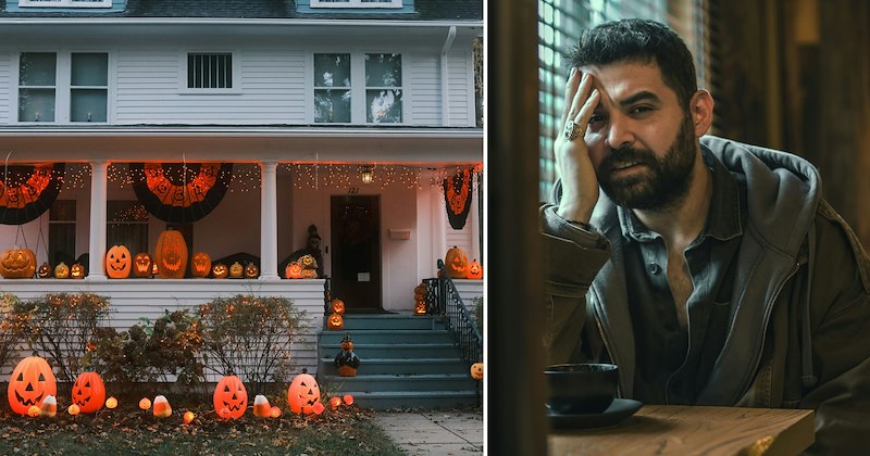 halloween decorations neighbor disputes halloween neighbor drama entitled neighbors power bill - 47153413