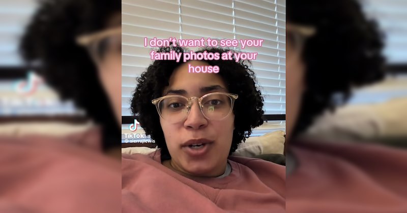Woman provokes outcry after insisting that people shouldn't display family photos in their homes: 'I'd rather see something that shows personality'