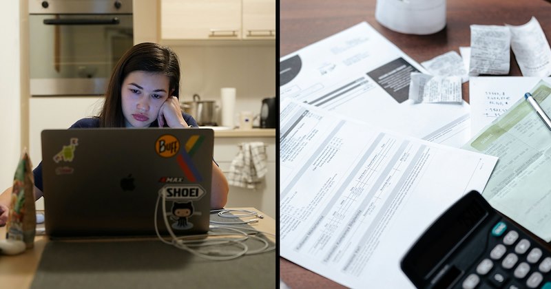 A daughther struggles with her parents' demands to cover household expenses while trying to save money for her first job