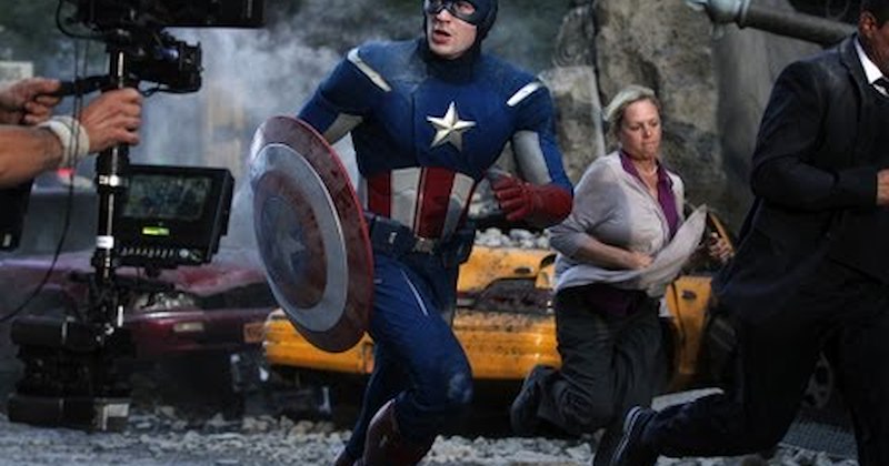 special effects behind the scenes The Avengers new york - 47845889