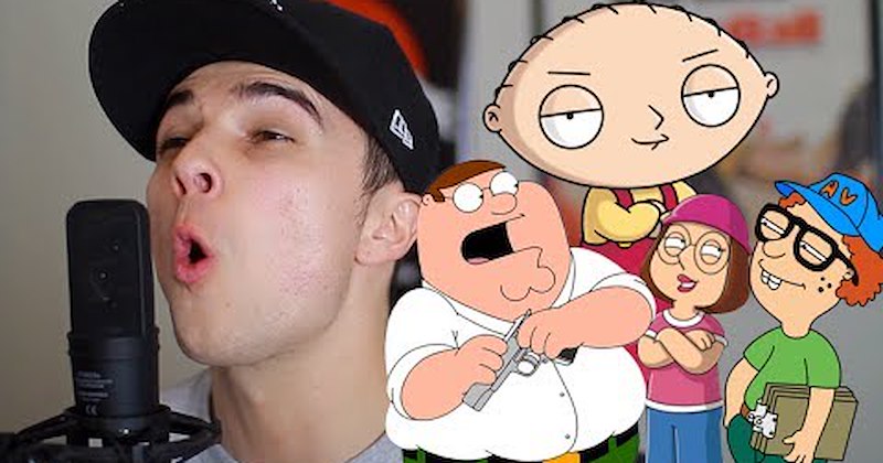 family guy impressions happy Video - 59563265